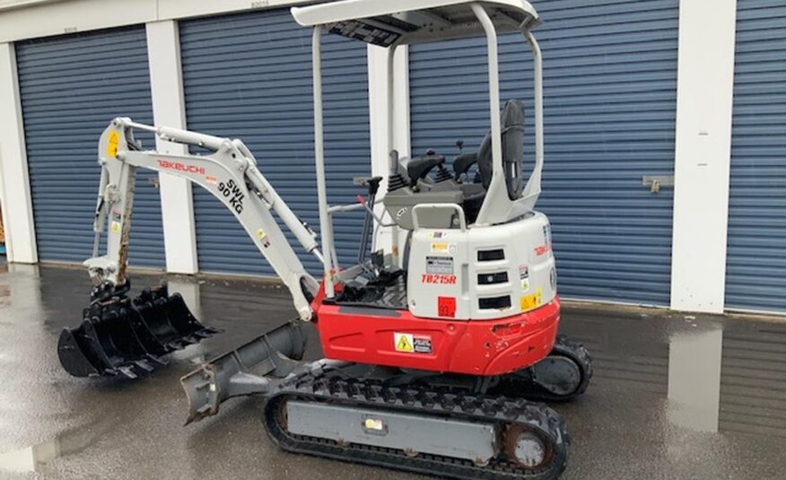 2020 Takeuchi TB215R