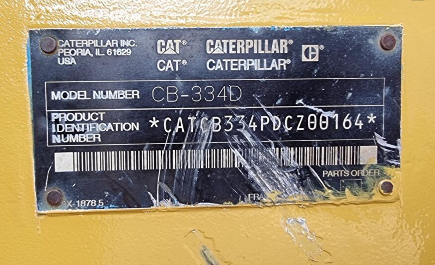 2003 Caterpillar CB334 D